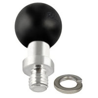 1" Ball with 0.38" Male Thread