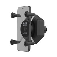 RAM X-Grip With Male Pin Lock And Anti-Vibration Mount