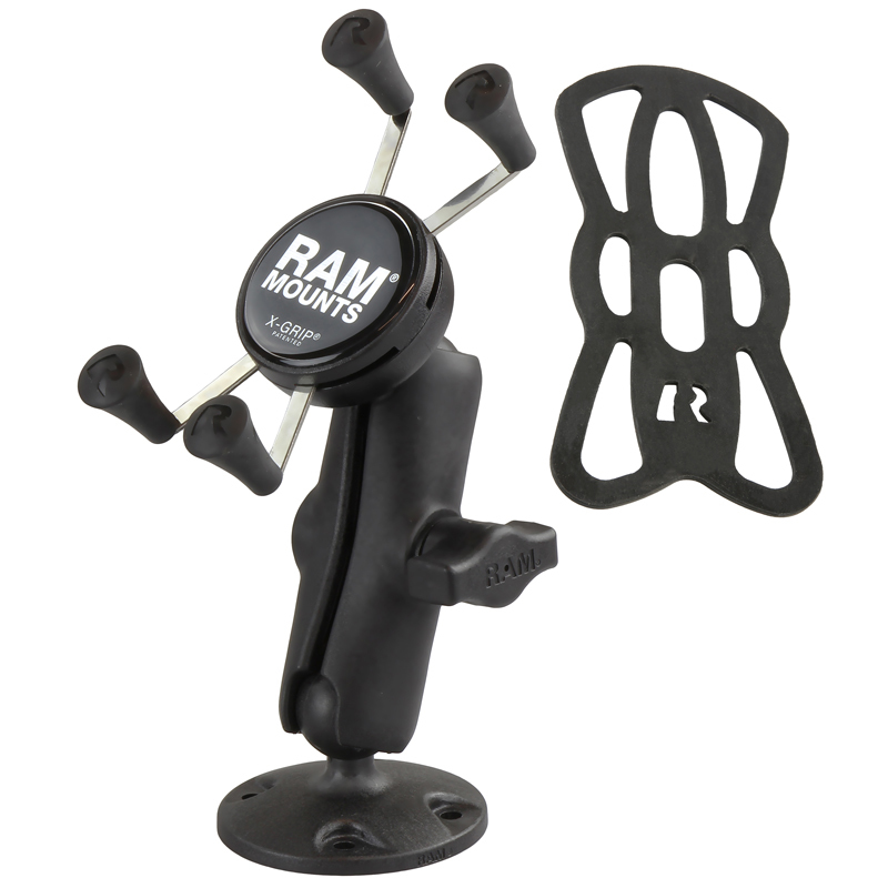 Buy the RAM XGrip Phone Mount Assembly with Base From Camzilla Your