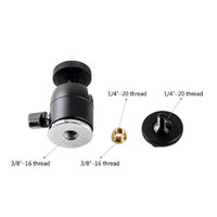 SmallRig Multi-Functional Ball Head with Removable Top & Bottom Shoe Mount 1875