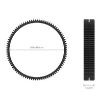 SmallRig (66-68mm) Focus Gear Ring Seamless 