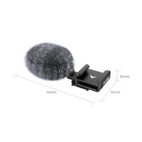 SmallRig Cold Shoe Adapter with Furry Windscreen for Sony ZV series cameras 2526
