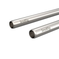SmallRig 15mm Stainless Steel Rod - 20cm 8" (2pcs) - 3683 