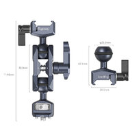 SmallRig Magic Arm with Dual Ball Heads(1/4"-20 Screw and NATO Clamp) - 3875