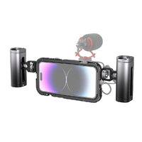 SmallRig Mobile Video Cage Kit (Dual Handheld)for iphone 14 Pro Max - 4078