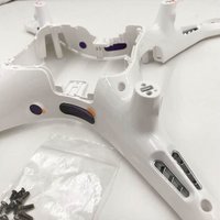 Phantom 4 Pro repair part 7 Middle Shell - Demo Part