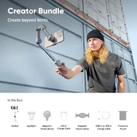 Insta360 Flow 2 Pro (Stone Grey) Creator Bundle