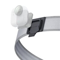Large View Insta360 GO Ultra Easy Clip Headband (Gray)
