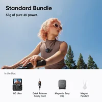 Insta360 GO Ultra Standard Bundle (Midnight Black)