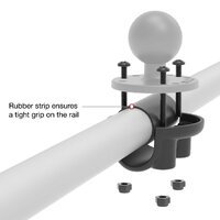 RAM Rail Adapter Kit for Round Bases