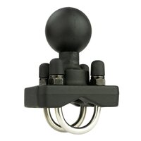 RAM Double U-Bolt Ball Base for .75" - 1" Rails