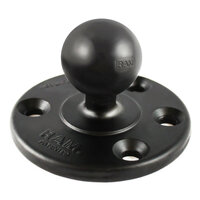 RAM Large Round Plate with Ball and Steel Reinforced Bolt