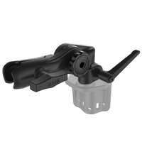 RAM Ratchet & Swing Arm with 1/2" NPT Hole and Single Socket Arm
