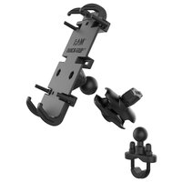 RAM Quick-Grip XL Phone Mount with Handlebar U-Bolt Base - Short