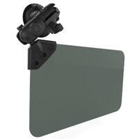 RAM Twist-Lock Suction Cup Mount with Swivel Socket Arm & Sun Visor