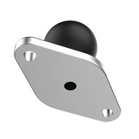 RAM Chrome Diamond Ball Base