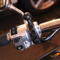 RAM Motorcycle Brake/Clutch Reservoir Ball Base