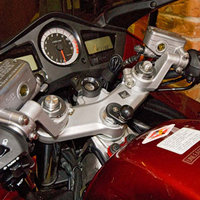 RAM Motorcycle Fork Stem Ball Base