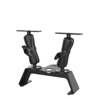 RAM Fishfinder Deck Kit with Dual Marine Electronic Mount