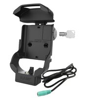 RAM Key-Locking Form-Fit Powered Dock for Zebra TC70, 72, 75 & 77