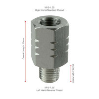 RAM M10-1.25 Reverse Thread Adapter