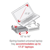 RAM Universal Drill-Down Vertical Laptop Mount