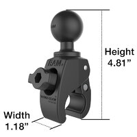 RAM Tough-Claw Small Clamp Ball Base