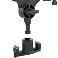 RAM ROD JR Fishing Rod Holder with Dual T-Bolt Track Base