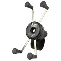 RAM X-Grip Large Phone Mount with RAM Tough-Strap Handlebar Base