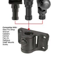 RAM Universal Adapt-A-Post Bulkhead Drill-Down Base