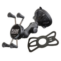 RAM X-Grip Phone Mount with Twist-Lock Low-Profile Suction Cup