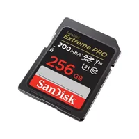 SanDisk Extreme PRO SDXC 256GB 200MB/s R 140MB/s W UHS-I U3 C10 V30 Card