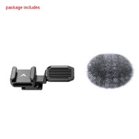 SmallRig Cold Shoe Adapter with Furry Windscreen for Sony ZV series cameras 2526