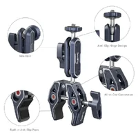 SmallRig Crab-Shaped Clamp with Ballhead Magic Arm 3757 