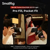 Large View SmallRig RM 40C mini LED Video Light 5359