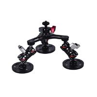 Flexible CNC Triple Magnet Vehicle Mount for Action Cameras