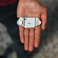 Peak Design Capture Camera Clip v3 - Silver - With Standard Plate