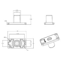 RAM ROD Flush Spline Post Base
