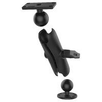 RAM Drill-Down Double Ball Mount for Humminbird Helix 5 - Medium
