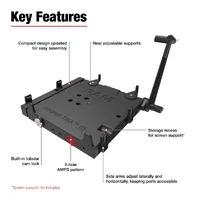 RAM Tough-Tray III Spring Loaded Laptop Tray