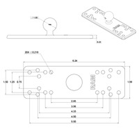 RAM Universal Marine Electronic Ball - B Size
