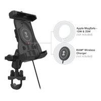 RAM Quick-Grip Handlebar Mount for iPhone 12 Series + MagSafe