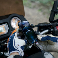 RAM X-Grip Phone Mount with Handlebar U-Bolt Base - Short