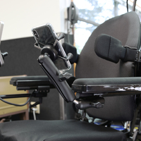 RAM X-Grip Phone Mount for Wheelchair Armrests