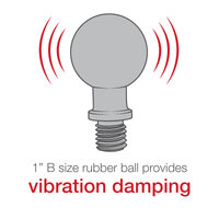 RAM Ball Base with 5/16"-18 Post - B Size