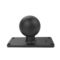 RAM Ball Base with 1.5" x 4.5" 4-Hole Pattern - D Size