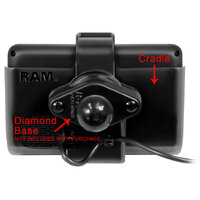 RAM EZ-Roll'r Cradle for Garmin dezl 560LMT & 560LT