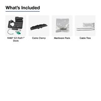 RAM Key Locking Power + Dual USB Dock for Samsung Tab Active5 & 3
