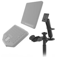 RAM Tele-Pole with 4” & 5” Poles and Double Ball 75x75mm VESA Mount