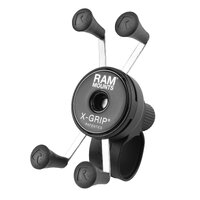 RAM X-Grip Phone Mount with RAM Tough-Strap Handlebar Base